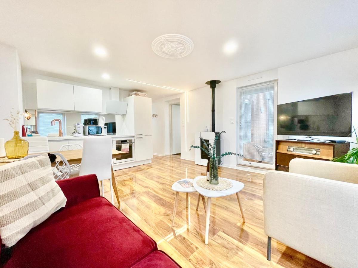 Le Rosacker - Proche Centre Ville Et Gare - Terrasse - Parking Gratuit 2 Places - 2 Chambres - 2 Salles De Bain - Netflix Кольмар Экстерьер фото